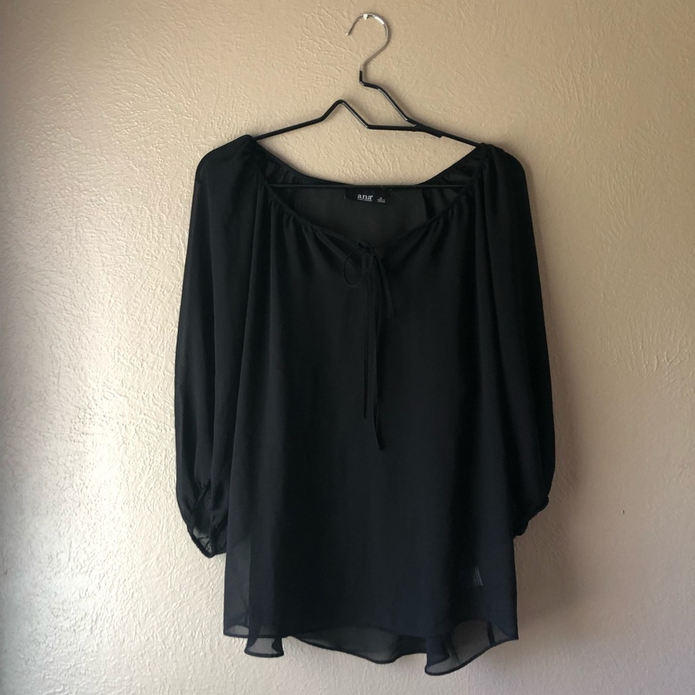 A.N.A. M Women’s Sheer Blouse